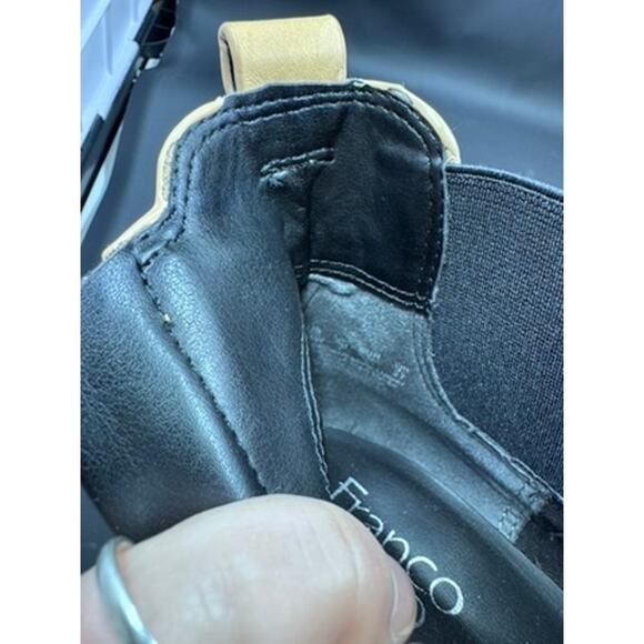 "Franco Santo" Leather Gore, Balin Booty,Chunky ,Zipper, Platform, !!!PLZ READ - Picture 15 of 15